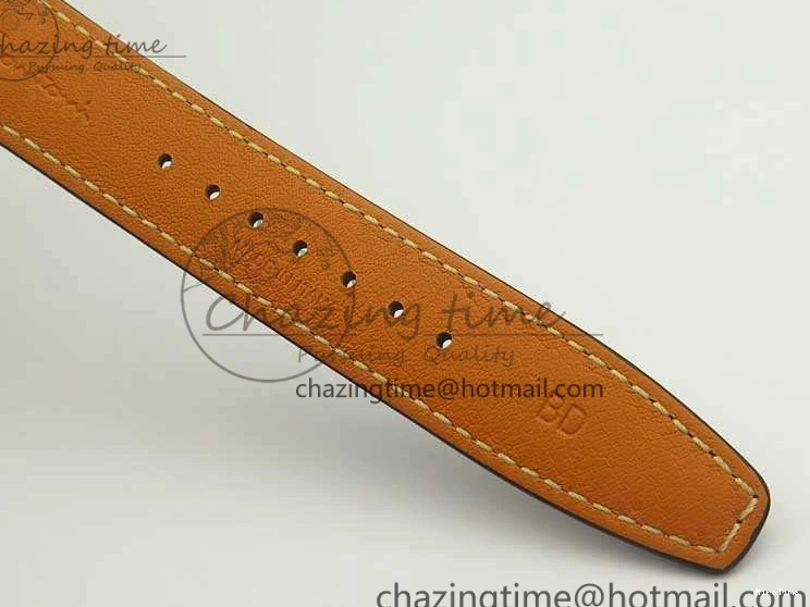 MIROTIME 0501 Breathable Da Vinci IW393402 SS ZF 1:1 Best Edition Blue Dial On Black Leather Strap A 7211